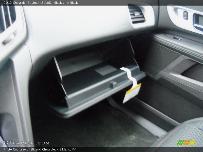 Black / Jet Black 2012 Chevrolet Equinox LS AWD