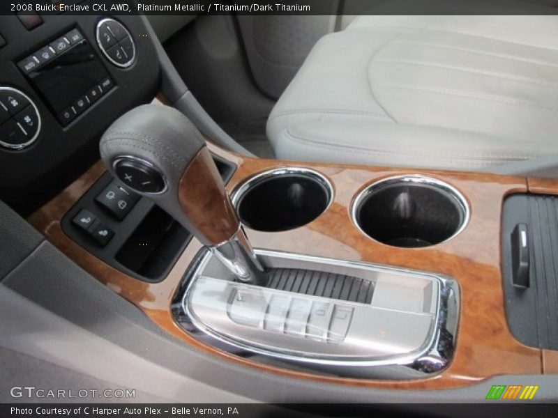 Platinum Metallic / Titanium/Dark Titanium 2008 Buick Enclave CXL AWD