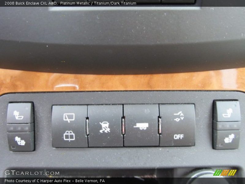 Platinum Metallic / Titanium/Dark Titanium 2008 Buick Enclave CXL AWD