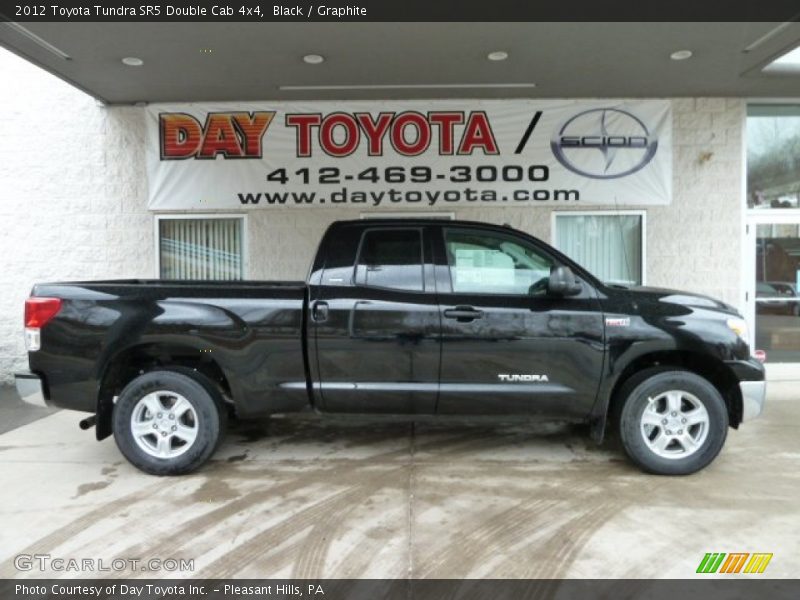 Black / Graphite 2012 Toyota Tundra SR5 Double Cab 4x4