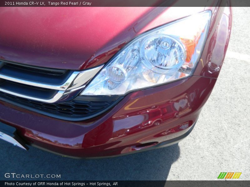 Tango Red Pearl / Gray 2011 Honda CR-V LX