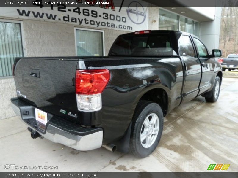 Black / Graphite 2012 Toyota Tundra SR5 Double Cab 4x4
