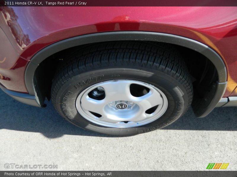 Tango Red Pearl / Gray 2011 Honda CR-V LX