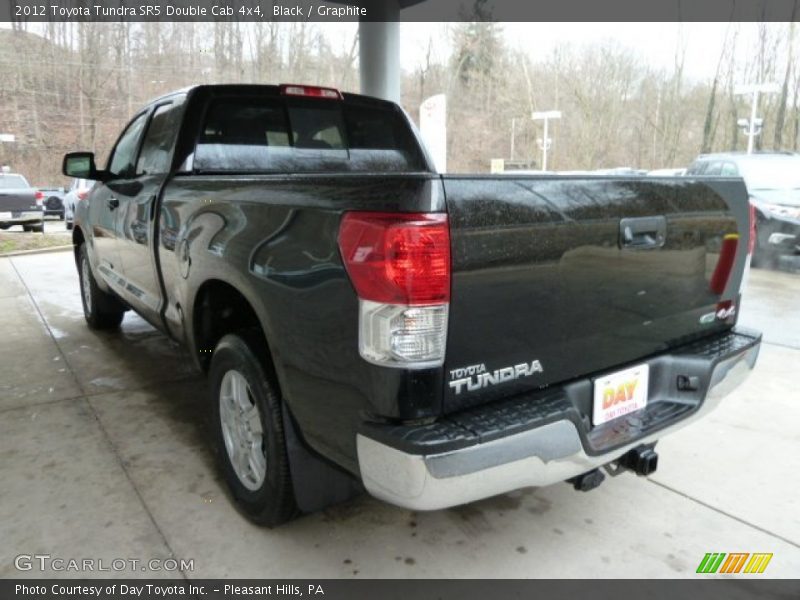 Black / Graphite 2012 Toyota Tundra SR5 Double Cab 4x4