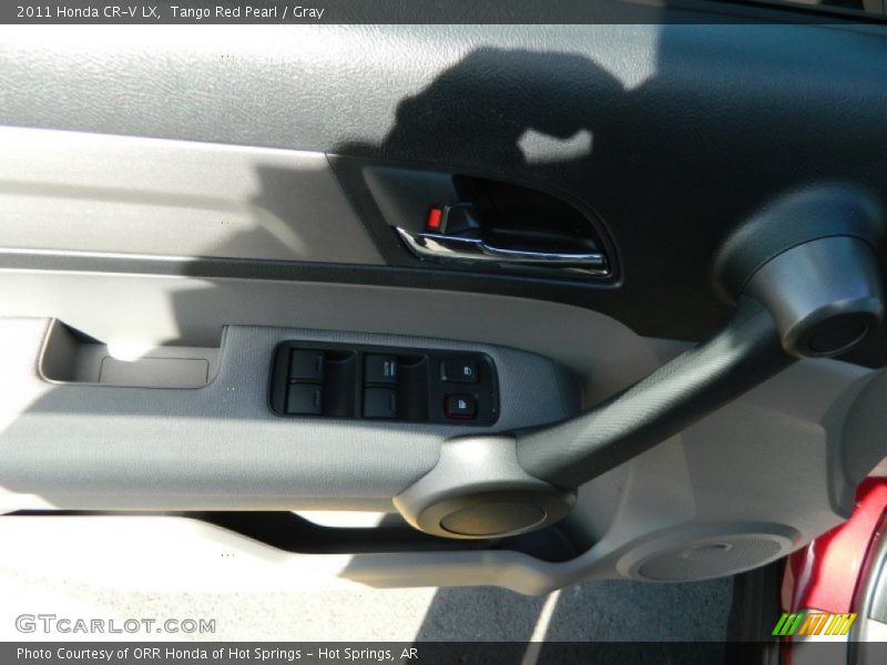 Tango Red Pearl / Gray 2011 Honda CR-V LX