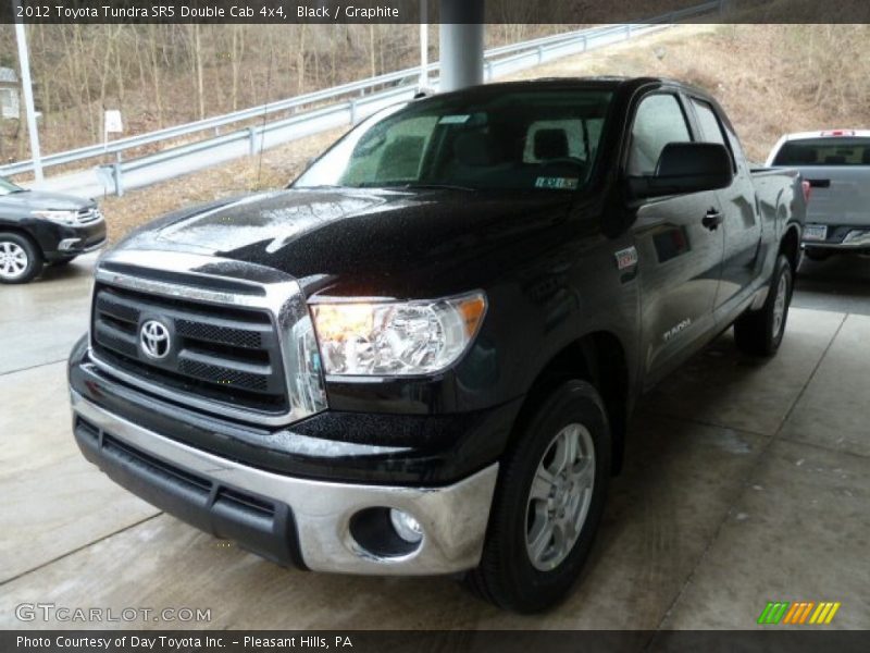 Black / Graphite 2012 Toyota Tundra SR5 Double Cab 4x4