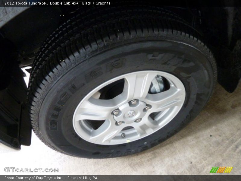 Black / Graphite 2012 Toyota Tundra SR5 Double Cab 4x4