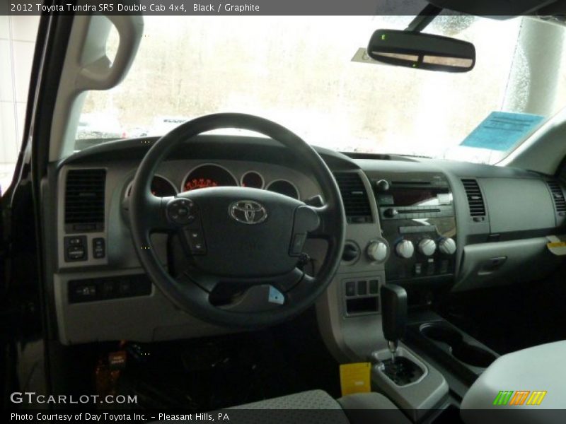 Black / Graphite 2012 Toyota Tundra SR5 Double Cab 4x4