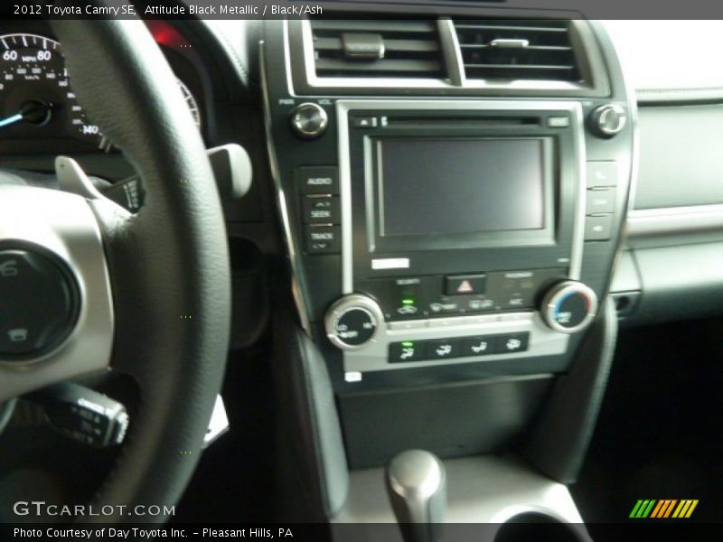 Attitude Black Metallic / Black/Ash 2012 Toyota Camry SE