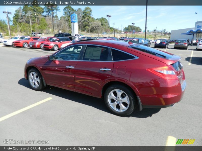 Tango Red Pearl / Ivory 2010 Honda Accord Crosstour EX-L
