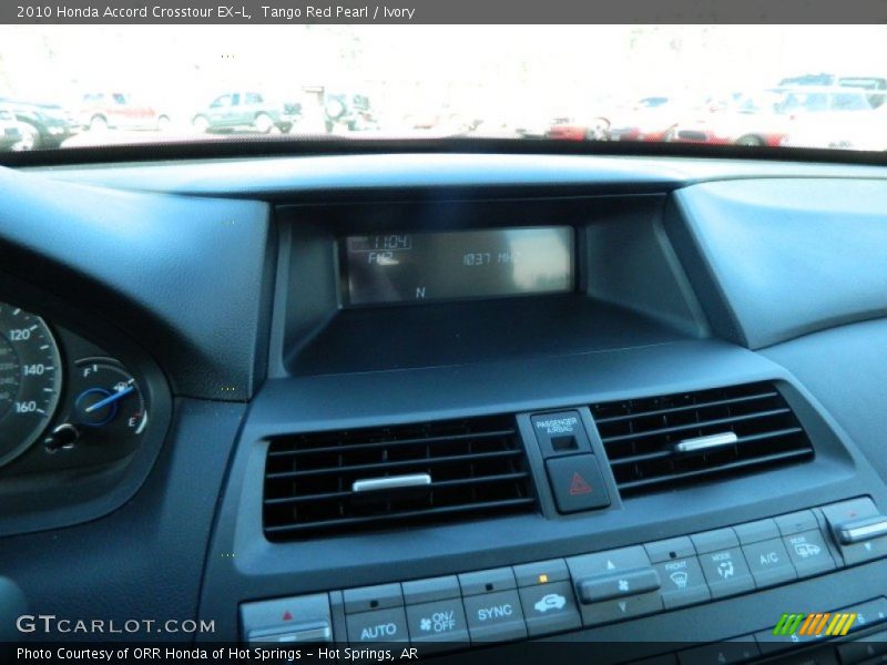 Tango Red Pearl / Ivory 2010 Honda Accord Crosstour EX-L
