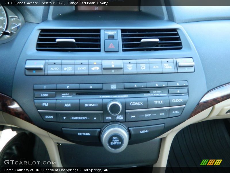 Tango Red Pearl / Ivory 2010 Honda Accord Crosstour EX-L