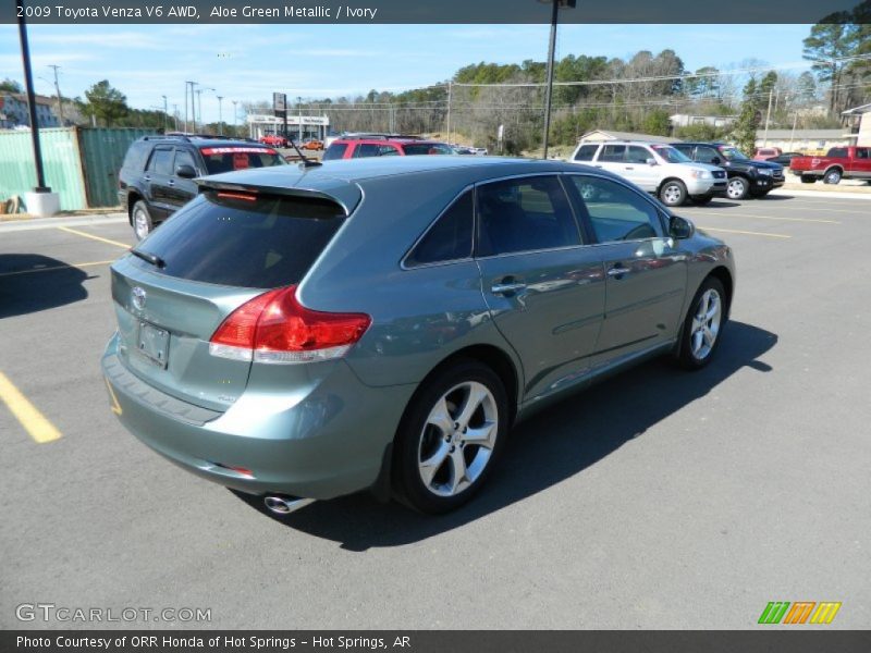 Aloe Green Metallic / Ivory 2009 Toyota Venza V6 AWD