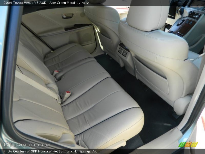 Aloe Green Metallic / Ivory 2009 Toyota Venza V6 AWD