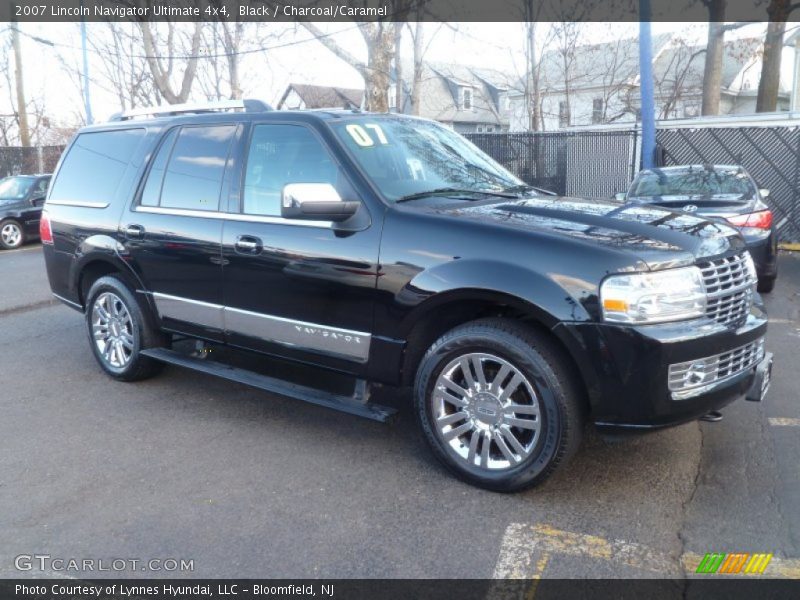 Black / Charcoal/Caramel 2007 Lincoln Navigator Ultimate 4x4