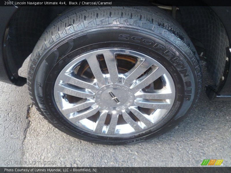 Black / Charcoal/Caramel 2007 Lincoln Navigator Ultimate 4x4
