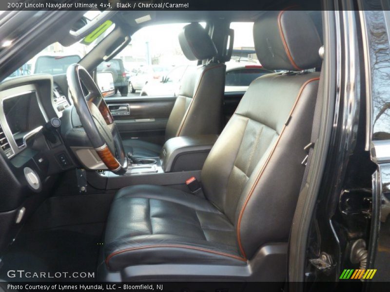 Black / Charcoal/Caramel 2007 Lincoln Navigator Ultimate 4x4