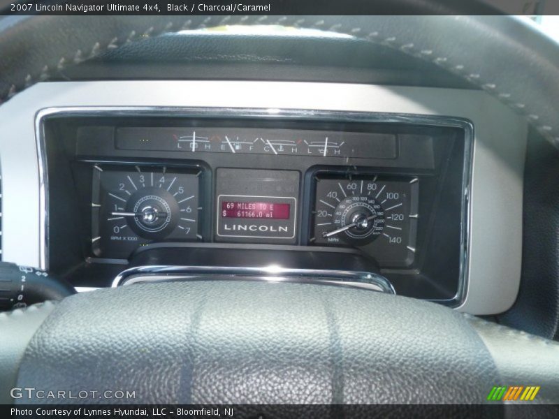 Black / Charcoal/Caramel 2007 Lincoln Navigator Ultimate 4x4