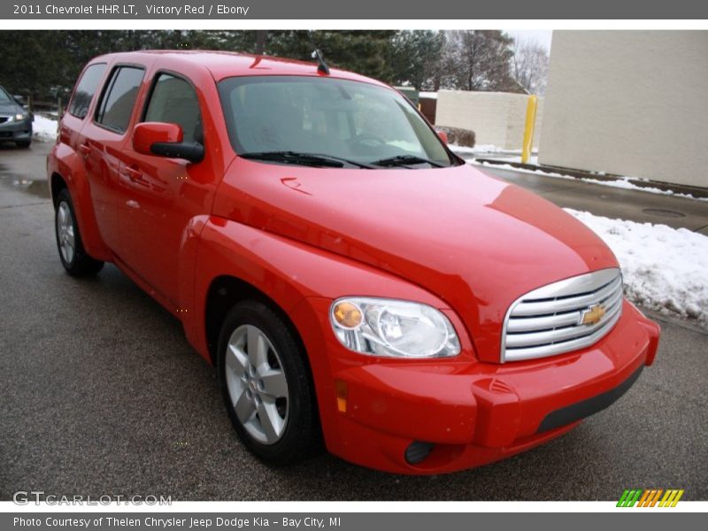 Victory Red / Ebony 2011 Chevrolet HHR LT