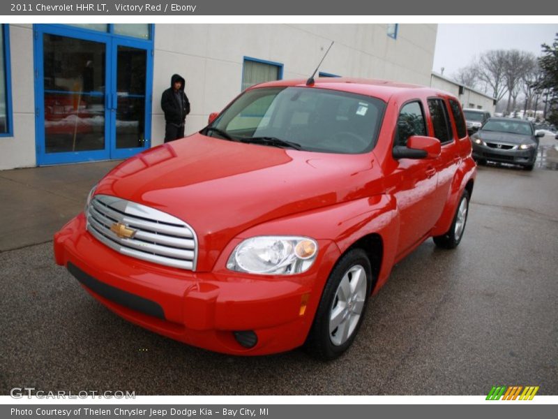 Victory Red / Ebony 2011 Chevrolet HHR LT
