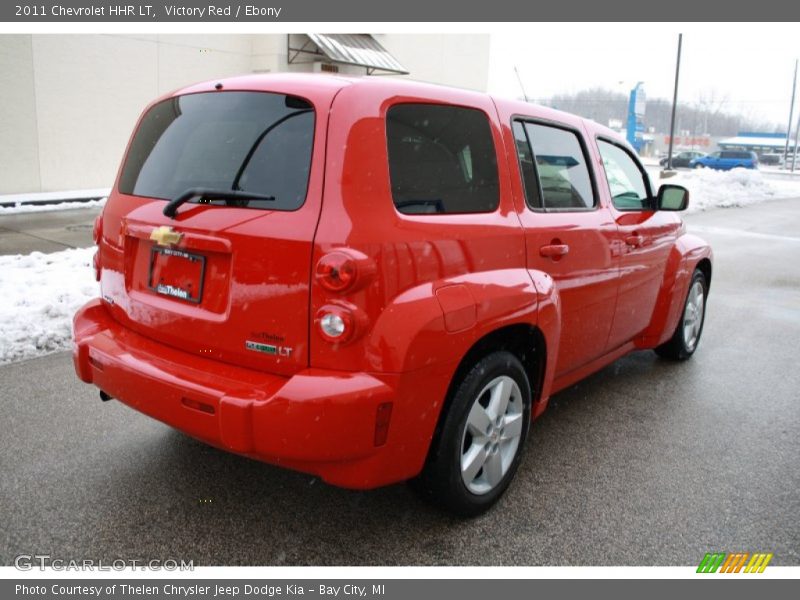 Victory Red / Ebony 2011 Chevrolet HHR LT