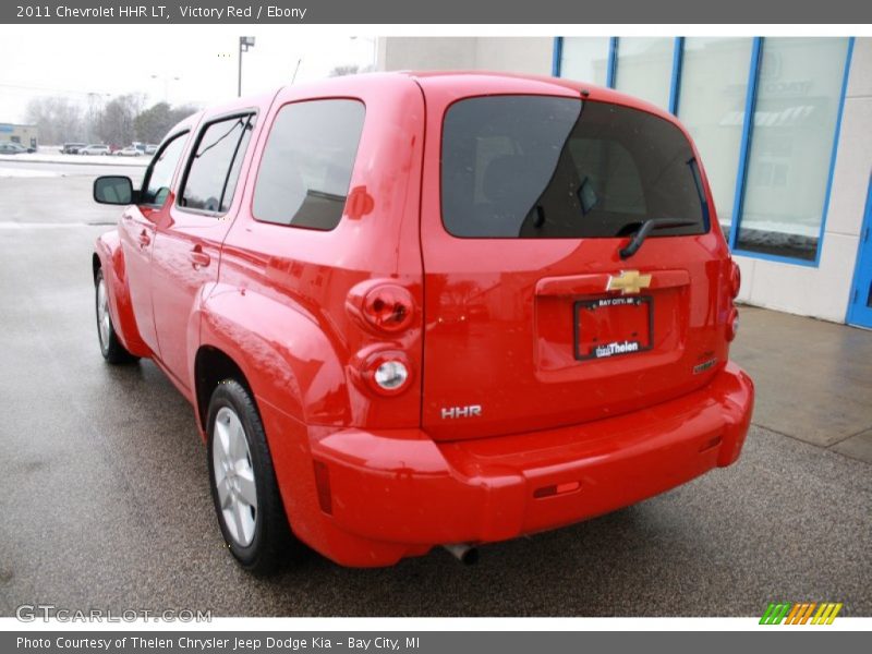 Victory Red / Ebony 2011 Chevrolet HHR LT