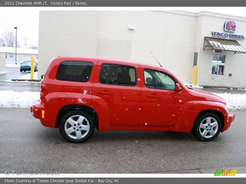 Victory Red / Ebony 2011 Chevrolet HHR LT