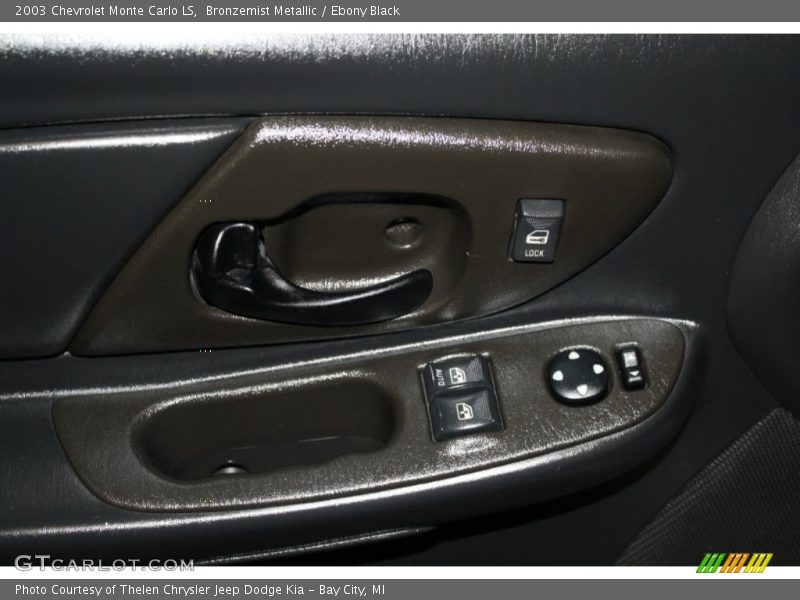 Bronzemist Metallic / Ebony Black 2003 Chevrolet Monte Carlo LS