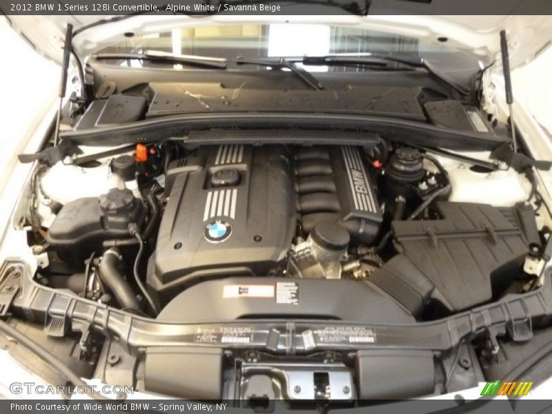  2012 1 Series 128i Convertible Engine - 3.0 Liter DOHC 24-Valve VVT Inline 6 Cylinder