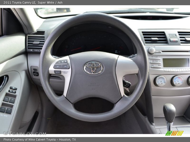 Super White / Ash 2011 Toyota Camry LE