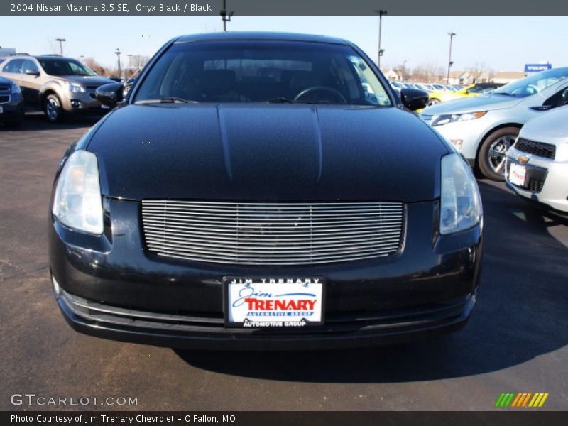 Onyx Black / Black 2004 Nissan Maxima 3.5 SE