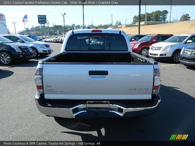 Silver Streak Mica / Graphite Gray 2011 Toyota Tacoma PreRunner Double Cab