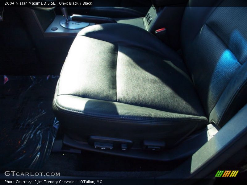 Onyx Black / Black 2004 Nissan Maxima 3.5 SE