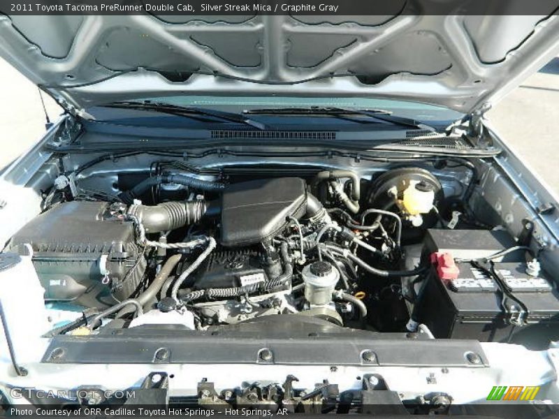 Silver Streak Mica / Graphite Gray 2011 Toyota Tacoma PreRunner Double Cab