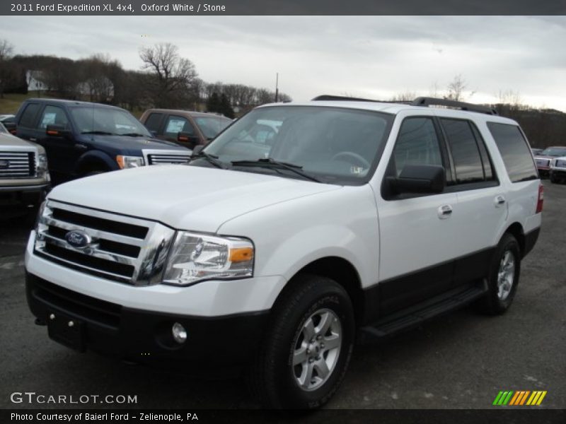 Oxford White / Stone 2011 Ford Expedition XL 4x4