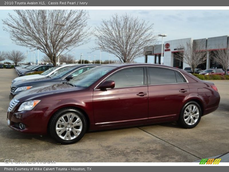 Cassis Red Pearl / Ivory 2010 Toyota Avalon XLS