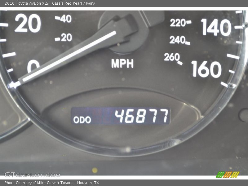 Cassis Red Pearl / Ivory 2010 Toyota Avalon XLS