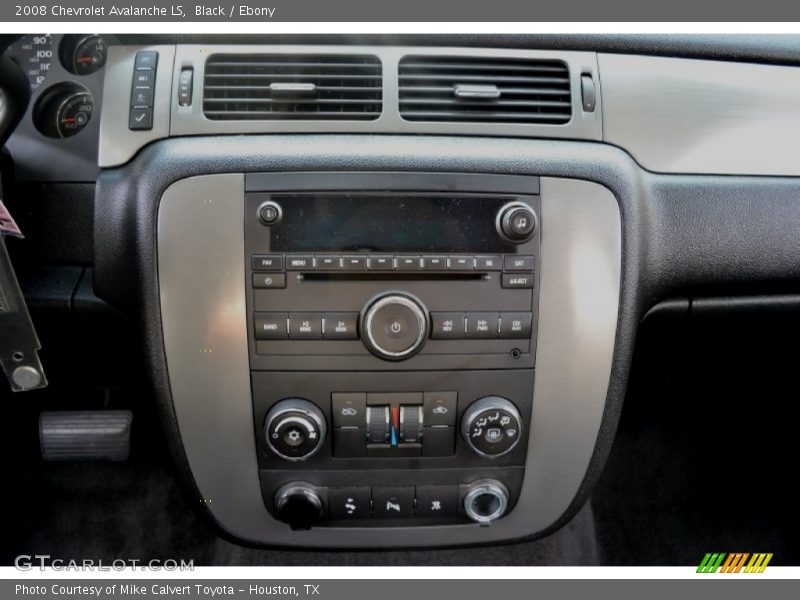 Black / Ebony 2008 Chevrolet Avalanche LS