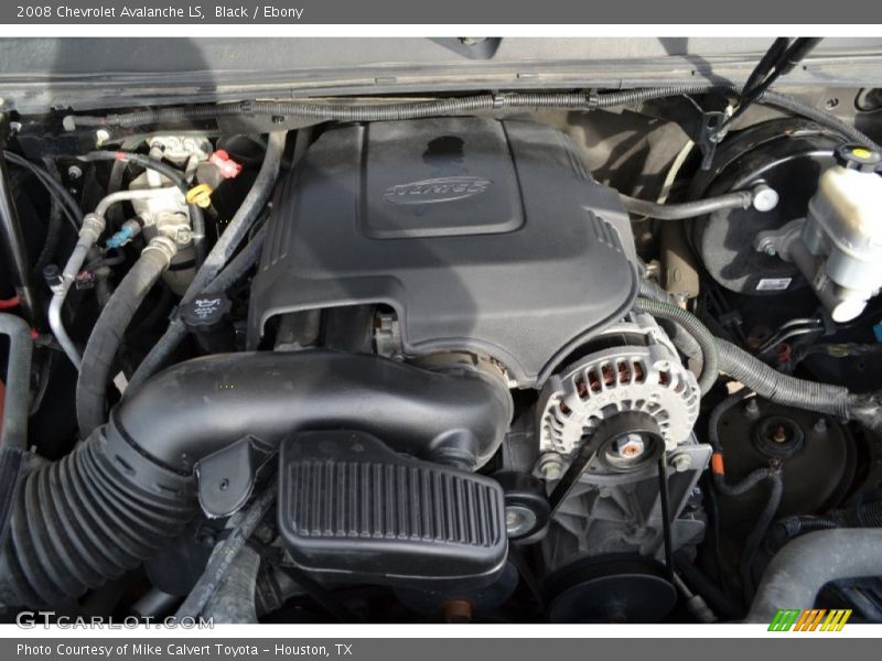 Black / Ebony 2008 Chevrolet Avalanche LS