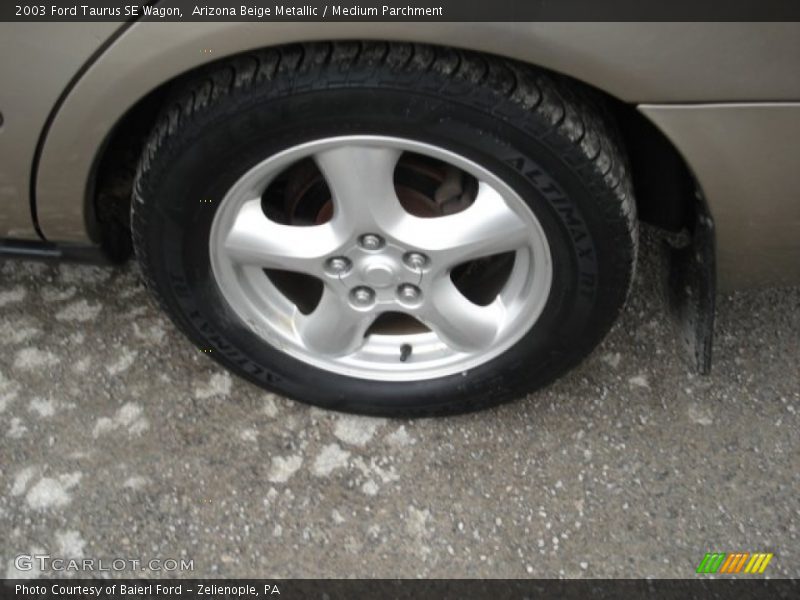 Arizona Beige Metallic / Medium Parchment 2003 Ford Taurus SE Wagon