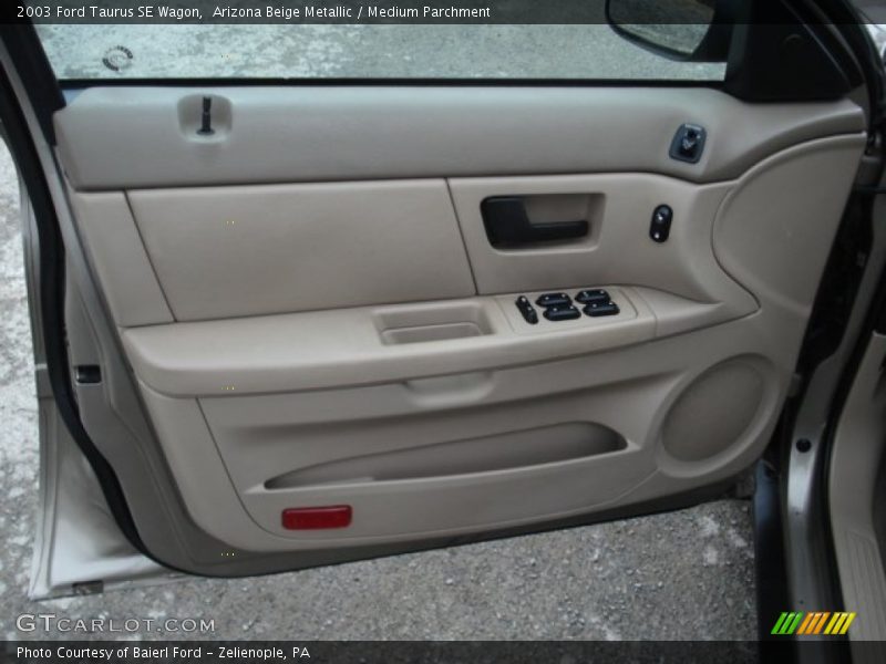 Arizona Beige Metallic / Medium Parchment 2003 Ford Taurus SE Wagon