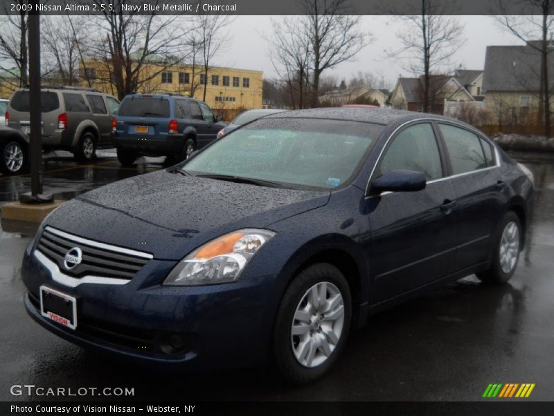 Navy Blue Metallic / Charcoal 2009 Nissan Altima 2.5 S