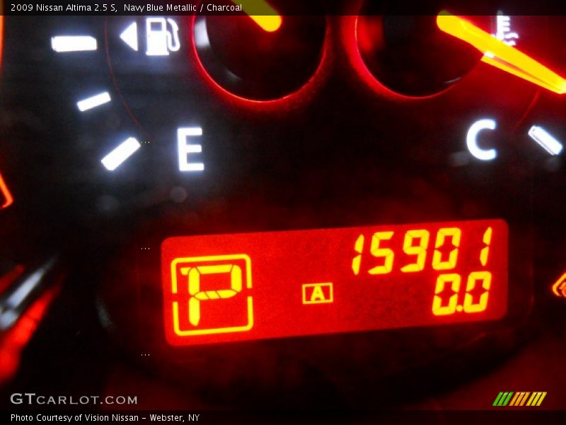 Navy Blue Metallic / Charcoal 2009 Nissan Altima 2.5 S