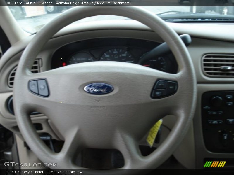 Arizona Beige Metallic / Medium Parchment 2003 Ford Taurus SE Wagon
