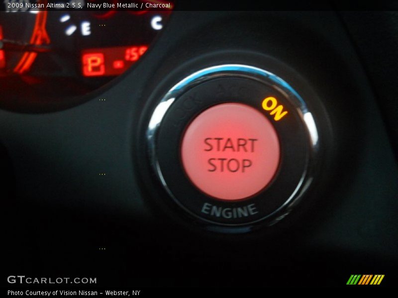 Navy Blue Metallic / Charcoal 2009 Nissan Altima 2.5 S