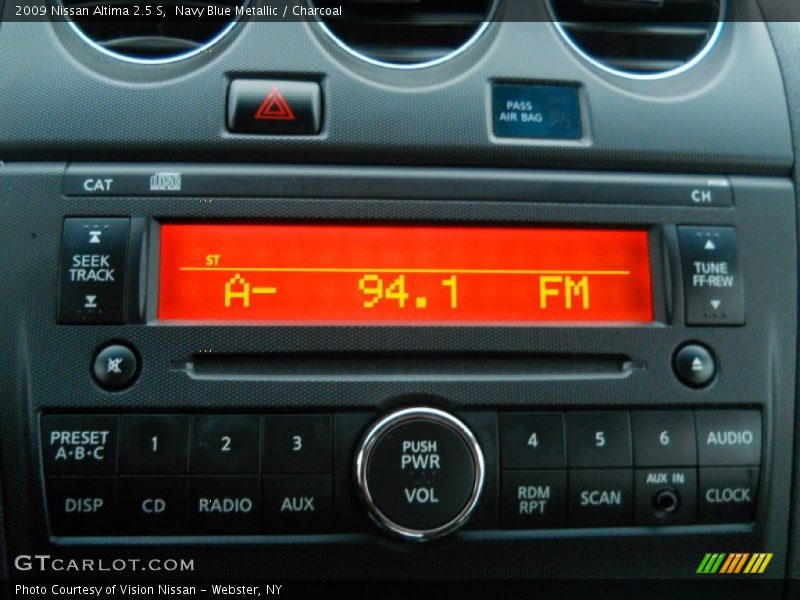 Navy Blue Metallic / Charcoal 2009 Nissan Altima 2.5 S