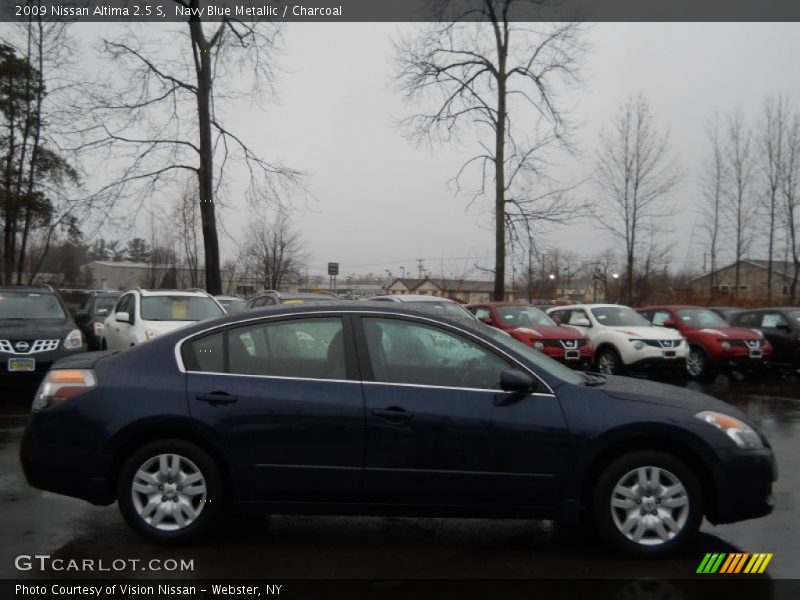 Navy Blue Metallic / Charcoal 2009 Nissan Altima 2.5 S