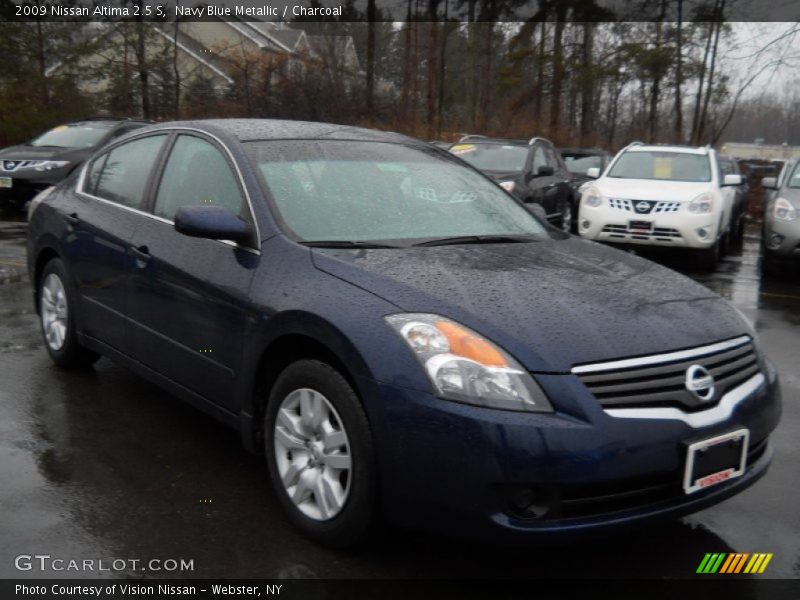 Navy Blue Metallic / Charcoal 2009 Nissan Altima 2.5 S