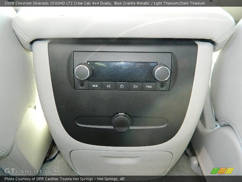 Blue Granite Metallic / Light Titanium/Dark Titanium 2008 Chevrolet Silverado 3500HD LTZ Crew Cab 4x4 Dually