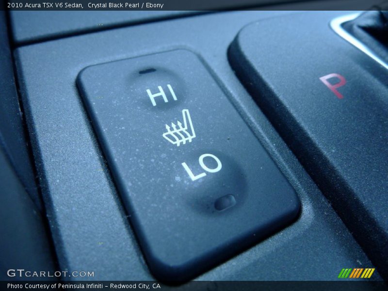 Crystal Black Pearl / Ebony 2010 Acura TSX V6 Sedan